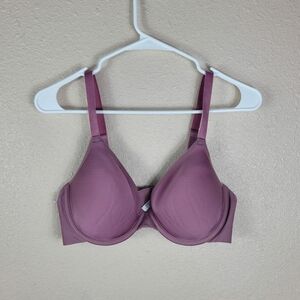 Wacoal At Ease Underwire T-Shirt Bra 853308 Dusky Orchid US Size 36G